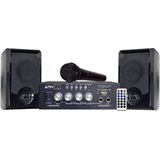 Party Sound KA100 Bluetooth Karaoke set met USB/SD Speler