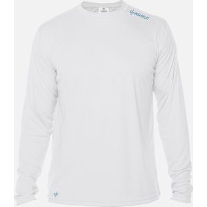 Vapor Apparel - UV-shirt met lange mouwen voor heren - wit - maat S
