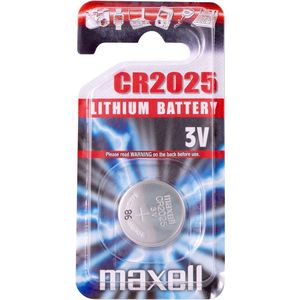 Maxell CR2025 Lithium 3V niet-oplaadbare batterij  - 10 pak