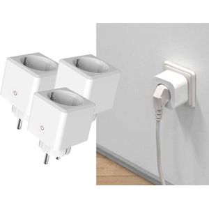 Etiger Wifi stopcontact met 12A energiemonitor - 3 stuks