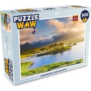Puzzel Panorama van Galway - Legpuzzel - Puzzel 500 stukjes