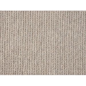 the carpet Premium Wool Handgeweven Vloerkleed, Natuurlijke Vezel Wollen Vloerkleed, Scandinavische Flatweave Stijl Elegantie, 120x120 rond