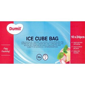 ice cube bag - 6 doosjes - elk 10 zakjes