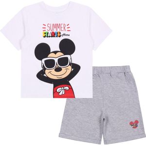 Mickey Mouse DISNEY - Zomer, jongensset T-shirt + korte broek / 122