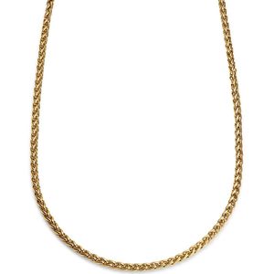 Lucleon - Heren - Roestvrij Staal Ketting - Goudkleurig