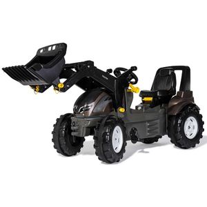 Rolly Toys rollyFarmtrac Premium II Valtra traptractor met voorlader - speelgoed traptrekker met voorlader - Rollytoys traptractor Valtra met lader