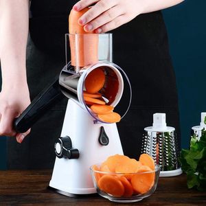 Spiraalvormige Snijmachine - Huishoudelijke Keuken Handleiding - Multifunctioneel Rotatie Plantaardige Rasp Shredder Snijder Chopper - Snijmachine voor Groenten .