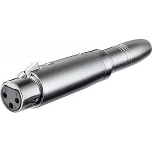 XLR (v) - 6,35mm Jack stereo (v) adapter