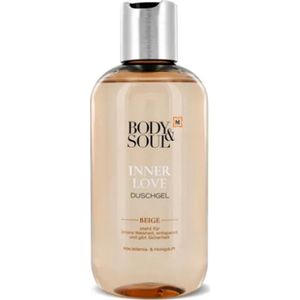 Body&Soul Douchegel - Inner Love | 1x250ml - Macadamia en Honing | Beige - Staat voor innerlijke wijsheid, ontspant en geeft geborgenheid
