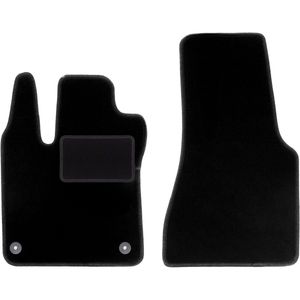 Voormatten zwart voor: Smart Fortwo III hatchback (2014-2020)
