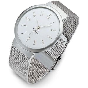 Philippi Design Horloge Heren - TEMPUS UW1 - Ø 40mm - Geborsteld RVS