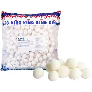 King Pepermuntballen - 6 x 1 kilo