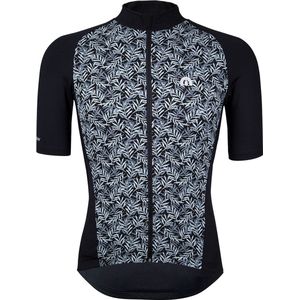 Megmeister Dames Fietsshirt Fern Leaves Greyed Jade