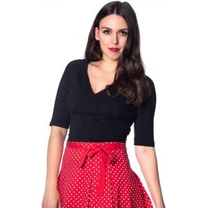 Dancing Days - BETTY Top - S - Zwart