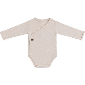 Baby's Only Rompertje lange mouw Melange - Warm Linen - 68 - 100% ecologisch katoen - GOTS