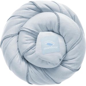 Draagdoek > Arctic < Elastische draagdoek van biologisch katoen (jersey gebreide stof/zonder elastaan) stabiel en knuffelig zacht voor pasgeborenen en baby's vanaf de geboorte (5,10x0,60 m) (lichtblauw)