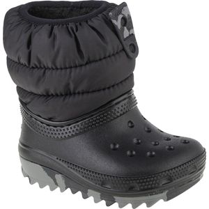 Crocs Classic Neo Puff Boot Toddler 207683-001, voor een jongen, Zwart, Sneeuw laarzen,Laarzen, maat: 22/23