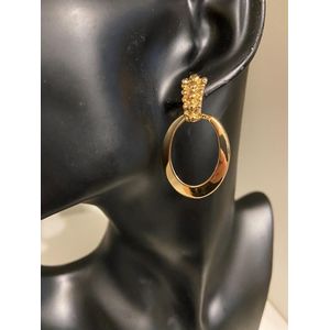 Holle oval design oorbellen | Moederdag | Verjaardagscadeau| Cadeautje| Valentijnsdag| Kado | sieraden | vaderdag | oorbellen | oorsieraden
