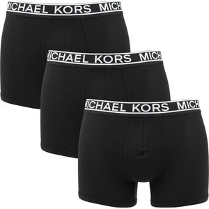 Michael Kors 3P microfiber boxers zwart - M