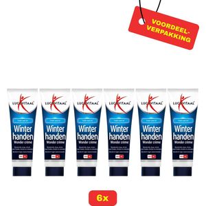 6x Lucovitaal - Winterhanden Balsem - 6x 100 milliliter - Handcrème - Voordeelverpakking!