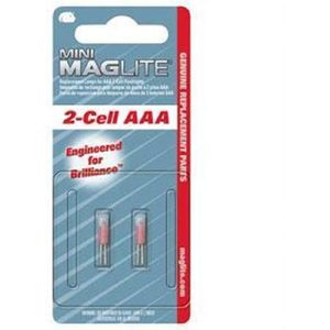 Maglite - Reservelamp Voor Super Mini R3 - 2 St.