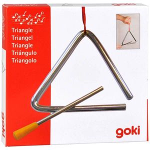 Goki Metalen triangel 10 cm