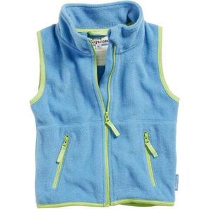 Playshoes Bodywarmer Fleece Junior Blauw/groen Maat 140