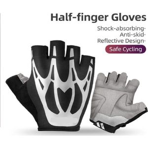 Velox Fietshandschoenen Buitensporten Mannen Vrouwen Fitness Zomer Herfst Half Vinger/ gants de cyclisme Sports de plein air hommes femmes Fitness été automne demi doigt gants de cyclisme réfléchissants