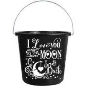 Poets - Emmer - 5 liter - Love you - To the moon and back - Fopartikel