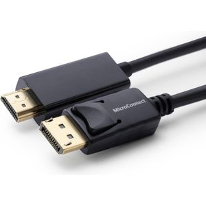 MicroConnect DisplayPort 1.2 - HDMI Cable 2m