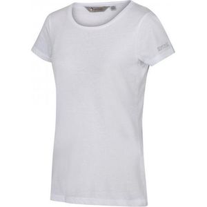 Regatta T-shirt Carlie Dames Katoen Wit Maat 36