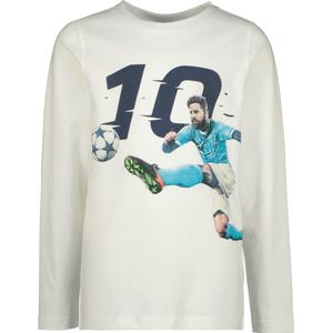 Messi Goal t-shirt Unisex T-shirt - Maat 152 - Real White