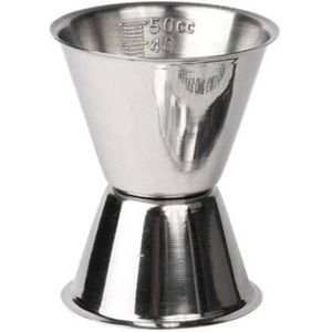 Jigger 2 ml Lines 35 ml en 50 ml Maatbekertje – Roestvrijstalen Cocktail Jigger voor Nauwkeurige Metingen - Cocktail shakers - cocktail