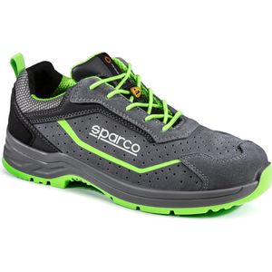 Sparco INDY FELIX | Veiligheidsschoenen S1 ESD | 47 / grijs-groen | Werkschoenen | 0753847GRVF