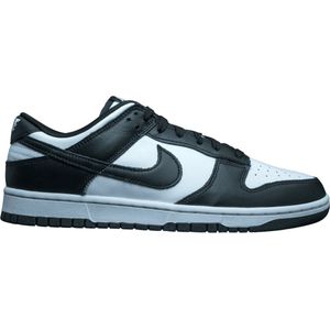 Nike Dunk Low Retro Heren Sneakers - White/Black-White - Maat 43