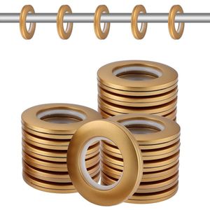 Ibenzoa® Gordijnringen Set van 32 Stuks voor Diverse Gordijnstijlen en Raamdecoratie