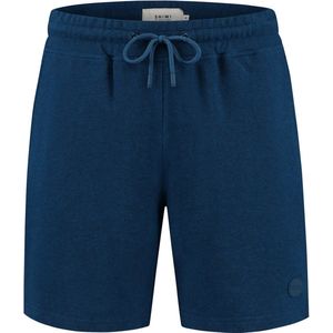 Shiwi - Sweat Shorts Blauw - Modern-fit - Broek Heren maat XL