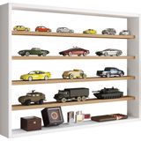 VCM Houten wandplank Wandvitrine Verzamelen Deco Vitrine voor verzamelaars Osado L Houten wandplank Wandvitrine Verzamelen Deco Vitrine voor verzamelaars Osado L