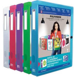 Elba elastobox Polyvision geassorteerde kleuren