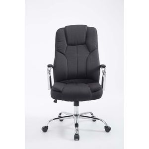 In And OutdoorMatch Bureaustoel Randolph - Grijs - Stof - Hoge kwaliteit bekleding - Exclusieve bureaustoel - Luxe uitstraling