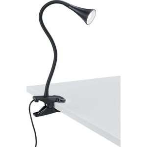 REALITY VIPER - Klemlamp - Zwart - incl. SMD LED 3W - Flexibel - Snoerschakelaar