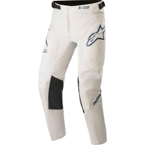 Alpinestars Youth Racer Braap Light Gray Dark Blue Motorcycle Pants 24 - Maat - Broek