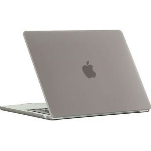 Mobigear Laptophoes geschikt voor Apple MacBook Air 15 Inch (2023-2025) Hoes Hardshell Laptopcover MacBook Case | Mobigear Matte - Grijs - Model A2941 / A3114 / A3241