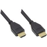 HDMI kabel - versie 2.0 (4K 60Hz + HDR) - CU koper aders / zwart - 20 meter