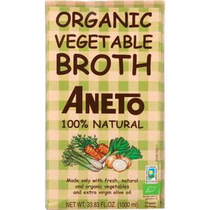 Aneto Bouillon groente bio - Pak 1 liter