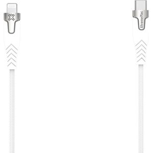 XtremeMac Premium Lightning naar USB-C Kabel - 2 Meter - Wit