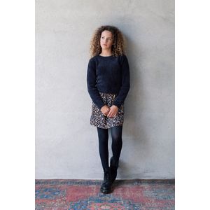 Looxs Revolution 2233-5390-161 Meisjes Sweater/Vest - Maat 116 - Blauw van 100%Nylon Hairy knit as 2212-5323