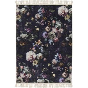 ESSENZA Fleur Vloerkleed Nightblue - 180x240 cm