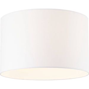 Brillant | Esher plafondlamp 38cm wit | 1x A60, E27, 40W, geschikt voor normale lampen (niet meegeleverd)