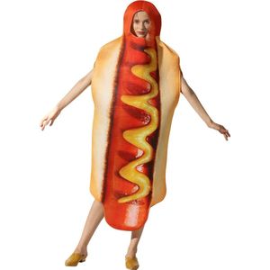 Livano Halloween Outfit - Halloween Kostuum - Pak - Opblaasbaar Kostuum - Costume - Carnaval - Hotdog - 155cm